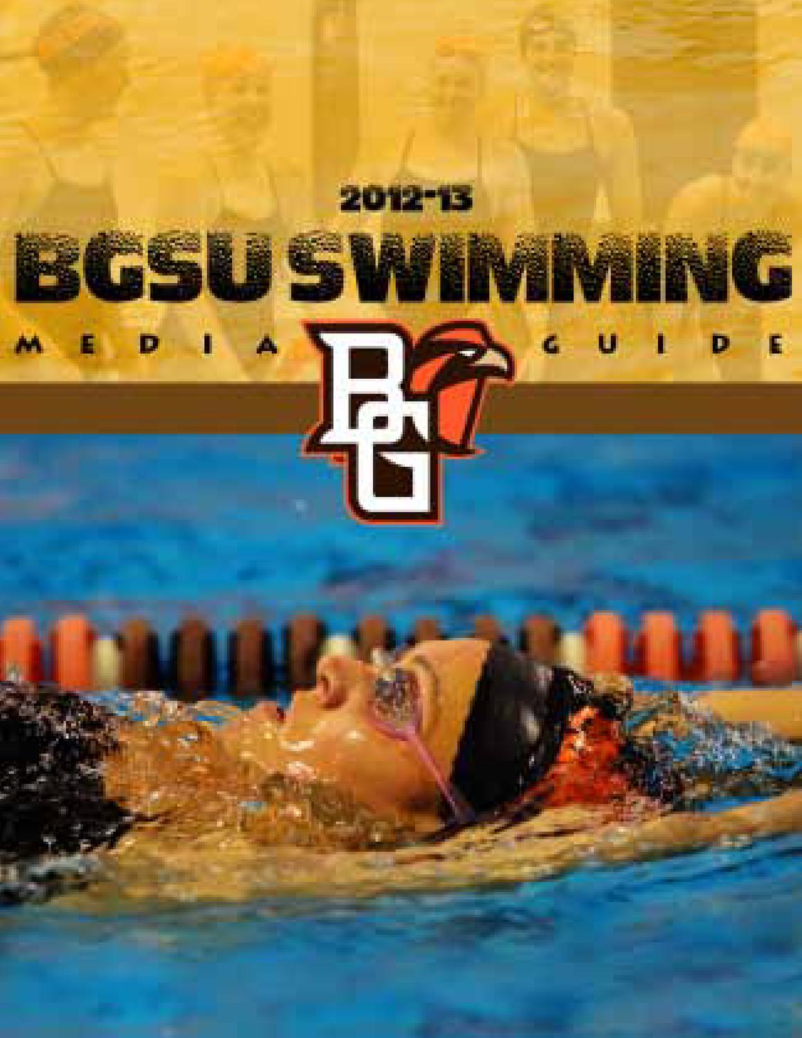 2012-13 BGSU Women's Swimming Media Guide by Jason Knavel - Issuu