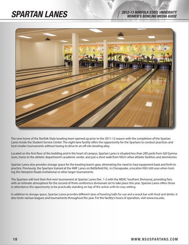 2012 13 NSU Bowling Media Guide By Matt Michalec Issuu