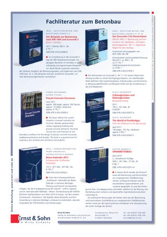 Beton- und Stahlbetonbau 10/12 by Ernst & Sohn - Issuu