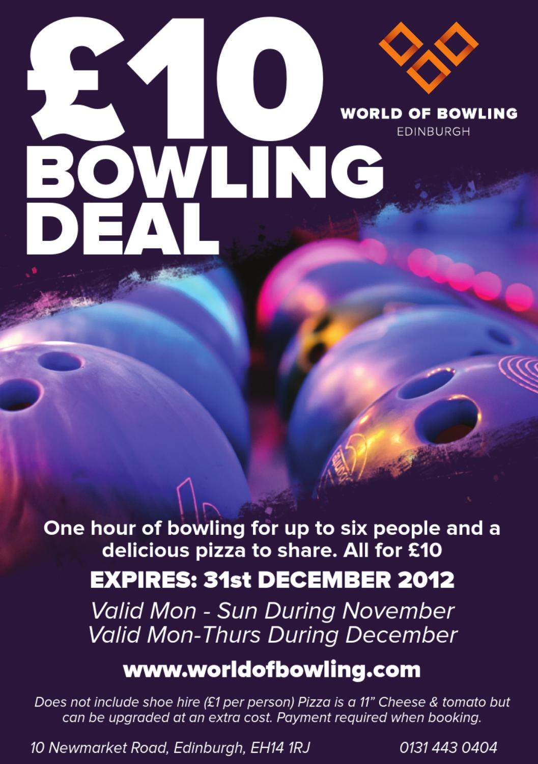 Bowling voucher / ruimtewandeleninhetpark.nl