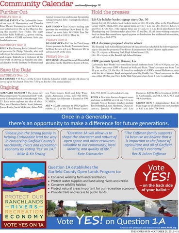 October 25, 2012 by The Sopris Sun - Issuu