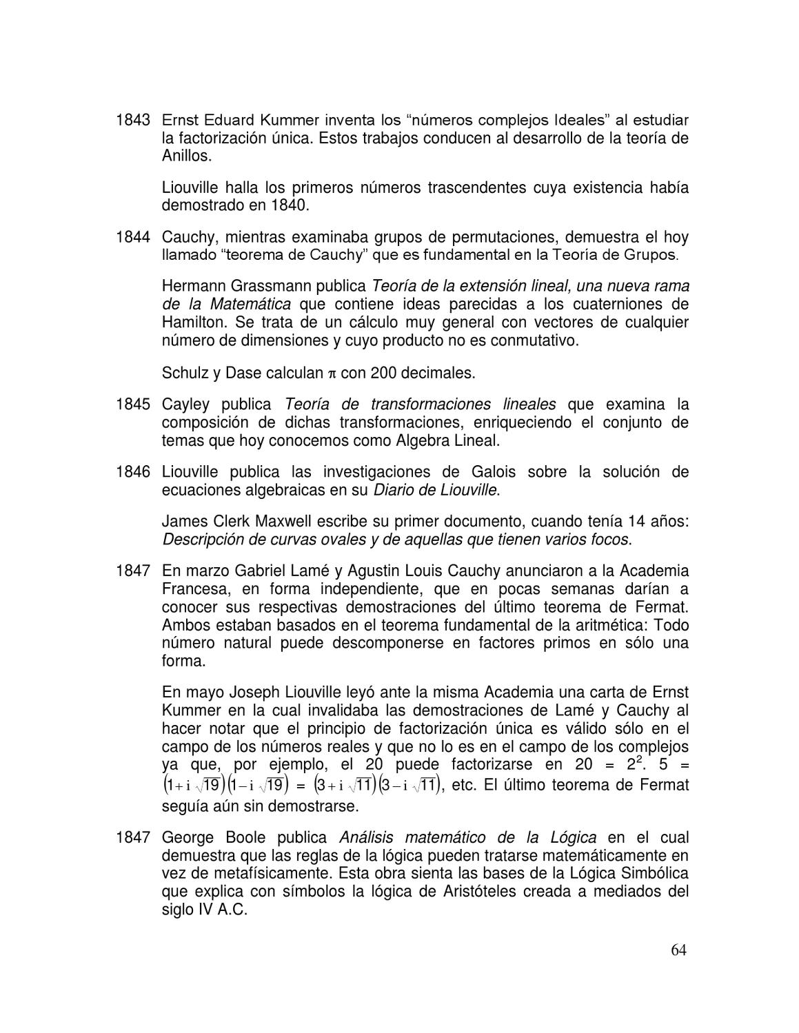 Teorema Fundamental De La Teoria De Galois