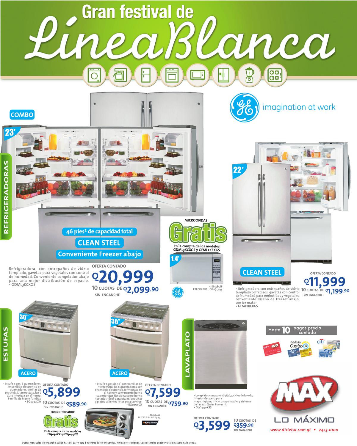 Ofertas Festival de Linea Blanca by Tiendas Max Issuu