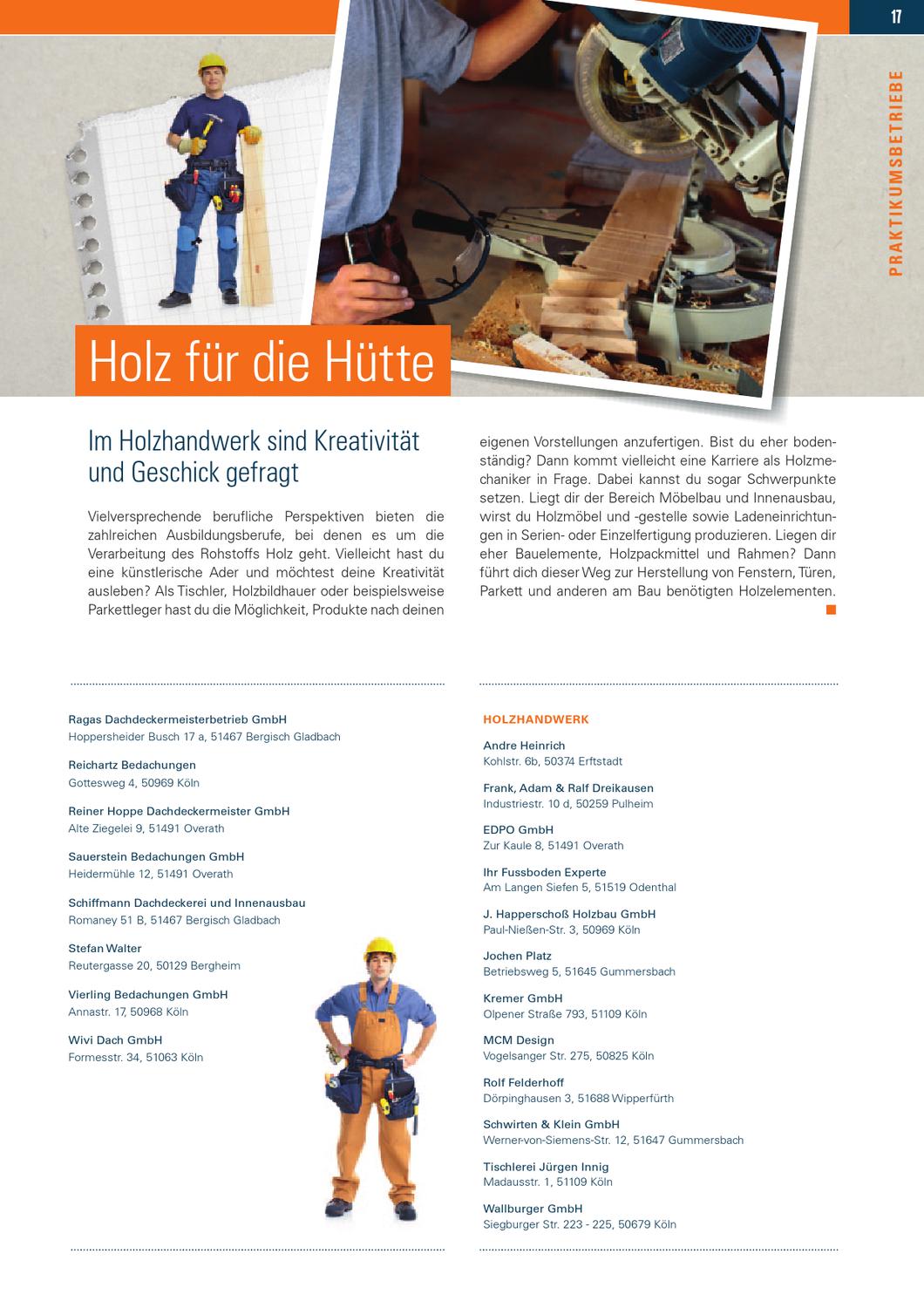 Der Praktikumsplaner 2012/2013 – Köln by Patrick Schaab - Issuu