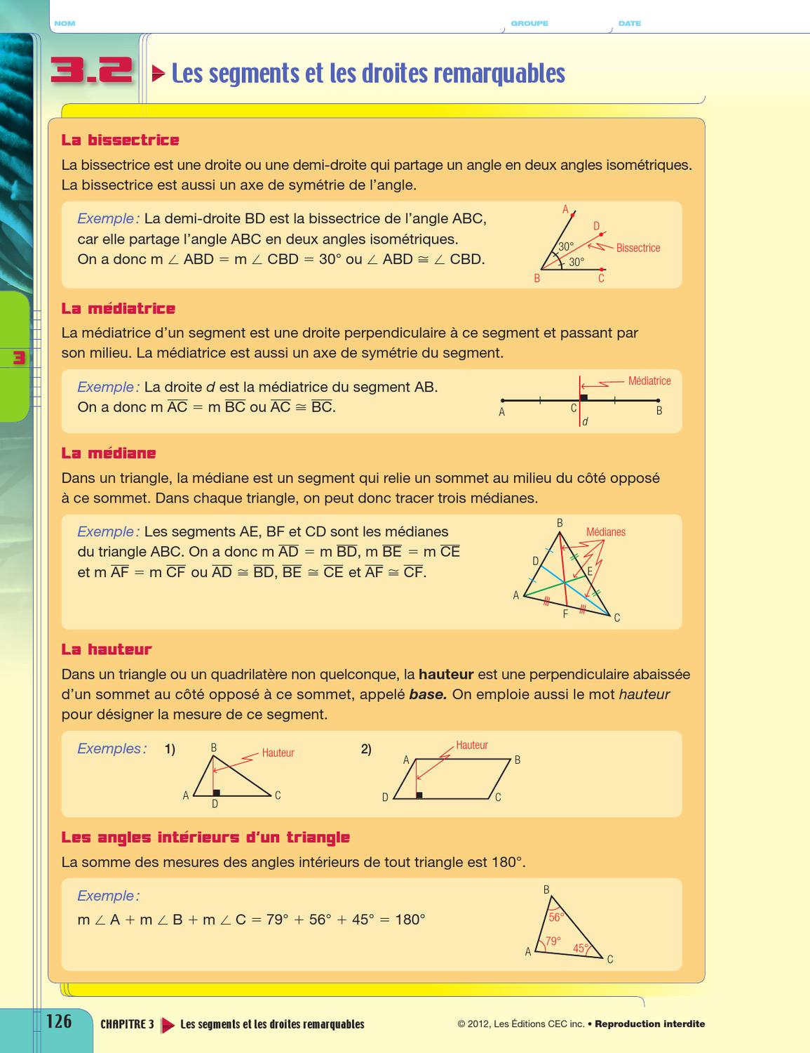 Point De Mire Secondaire 5 Sn Corrigé