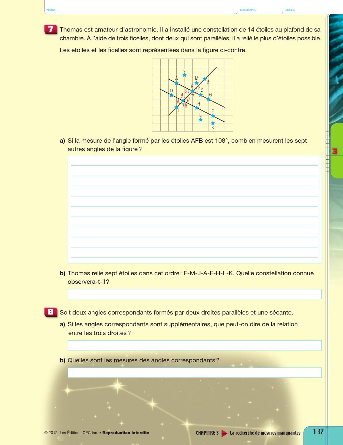 Point De Mire Secondaire 5 Sn Corrigé Pdf
