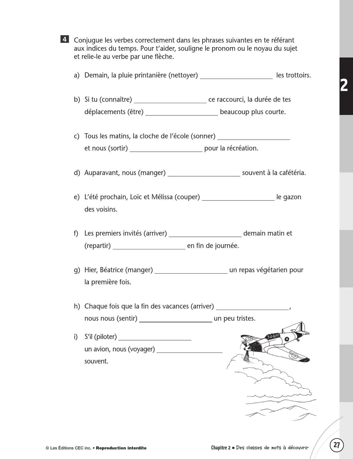 La Grammaire Par Les Exercices 6e Corrigé