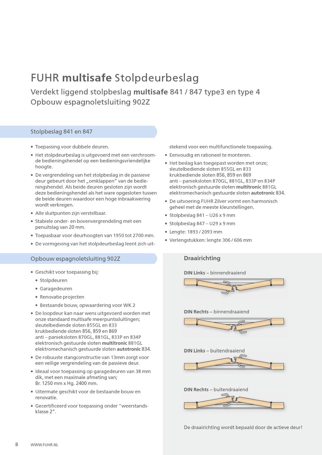 Fuhr catalogus by Dozon Bouwtechniek Issuu