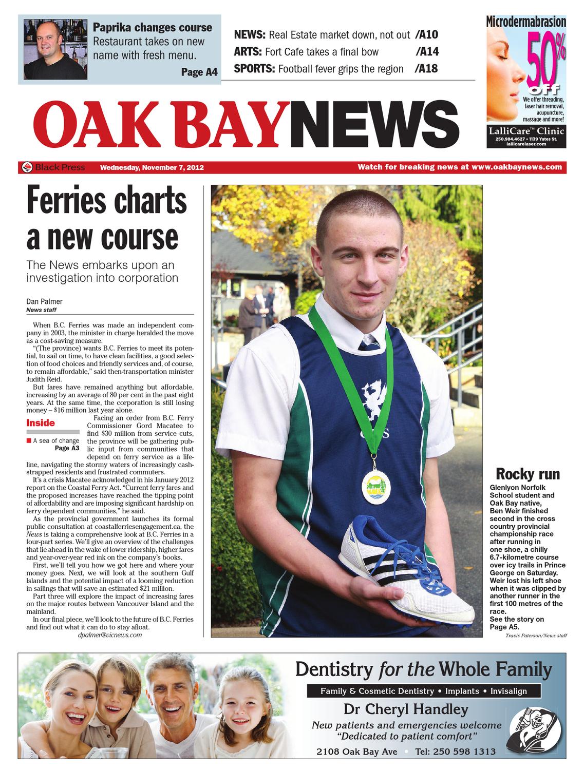 Oak Bay News, November 07, 2012 by Black Press Media Group Issuu