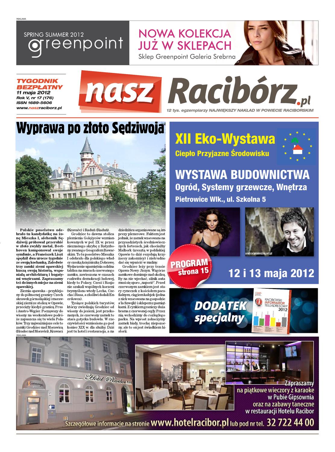 260 cyklistw z gminy Krzyanowice, powiatu raciborskiego, wodzisawskiego, Tym razem 42-kilometrowa trasa wioda przez gminy Krzyanowice, Lubomia oraz Racibrz. Przez smrd uczniowie nie dotarli na spotkanie z Justyn wity-Ersetic Kino Batyk zaprasza na film Planeta Singli 3. Rekordowe 260 uczestnikw na rajdzie gminy Krzyanowice i