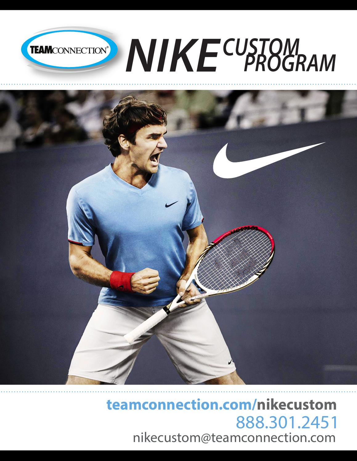 Nike Custom Tennis Catalog by Team Connection Issuu