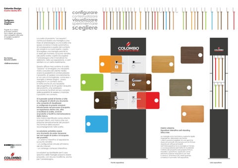 Colombo Design S.p.A. 家具目录 · Colombo Design Creative Identity 2012 第 4 页