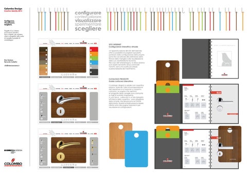 Colombo Design S.p.A. 家具目录 · Colombo Design Creative Identity 2012 第 5 页
