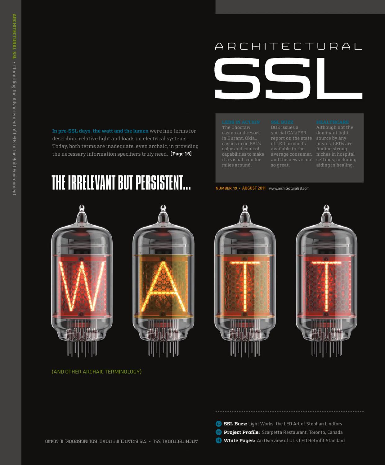 architectural ssl august 2011
