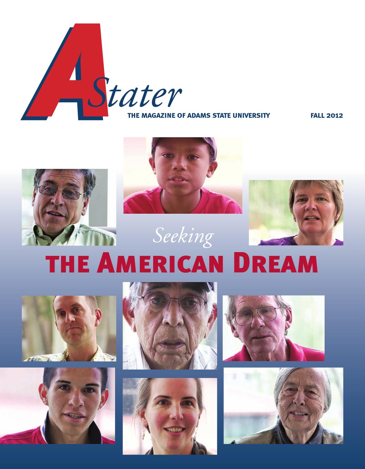 Fall 2012 AStater by Adams State University Issuu