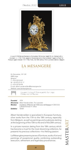 Masterart 家具目录 · MasterArt Directory 2013 第 23 页