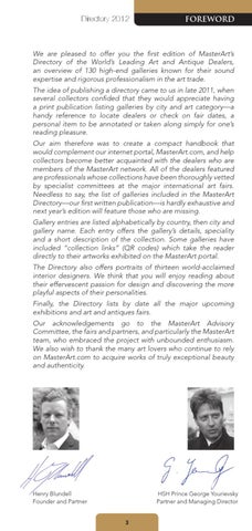 Masterart 家具目录 · MasterArt Directory 2013 第 5 页