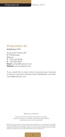 Masterart 家具目录 · MasterArt Directory 2013 第 6 页