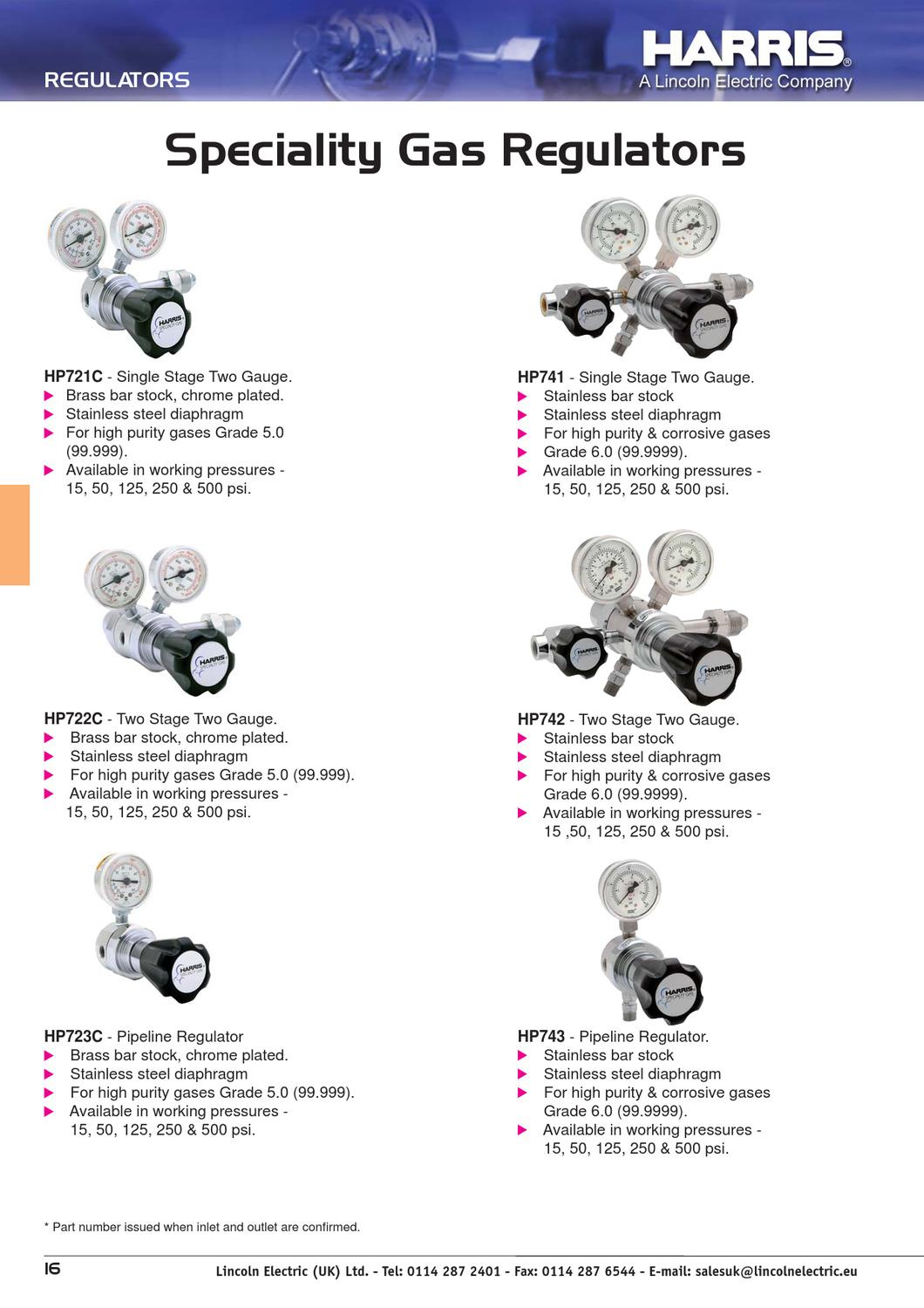 Harris Gas Equipment Catalogue UKEnglish by Rapid Welding Issuu