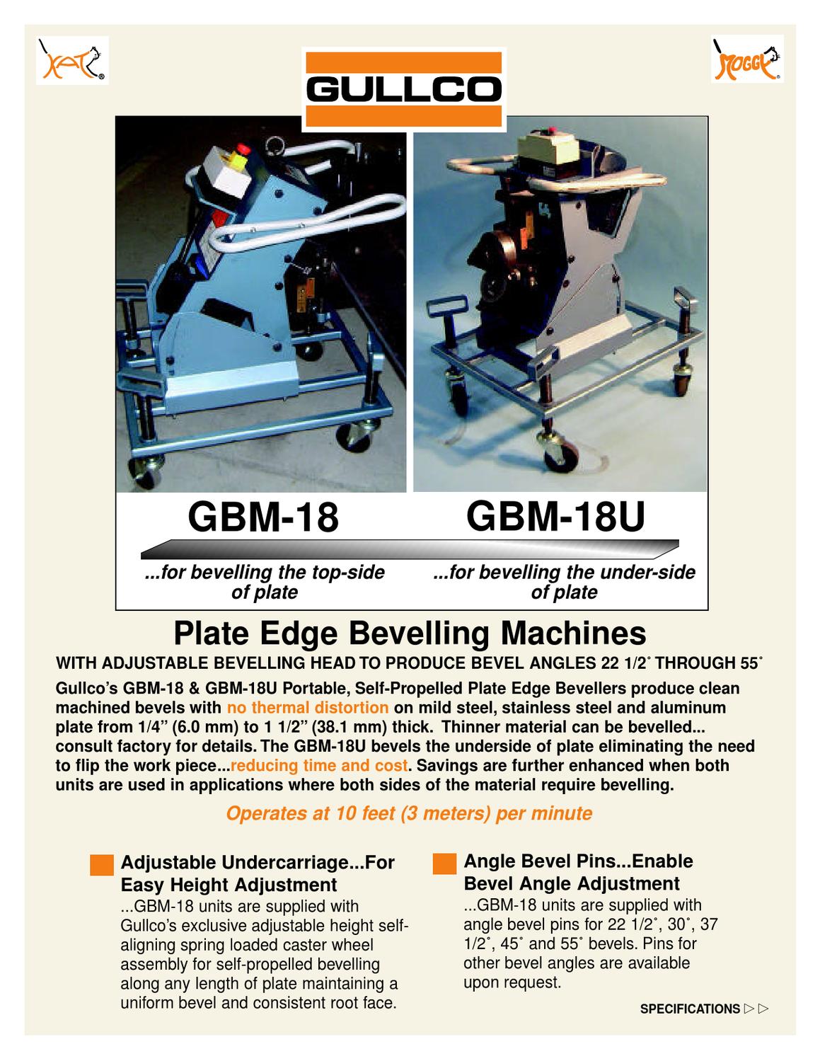 Gullco Bevellers by Rapid Welding Issuu