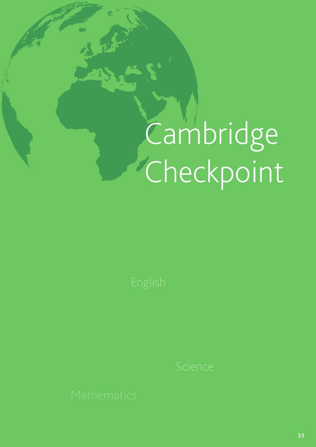 Cambridge Education Resources 2013 Catalogue by Cambridge International