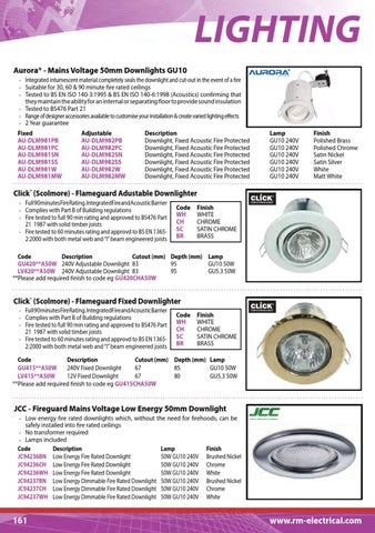 R&M Electrical Group Ltd R&M 灯饰 Fittings 目录 第 13 页
