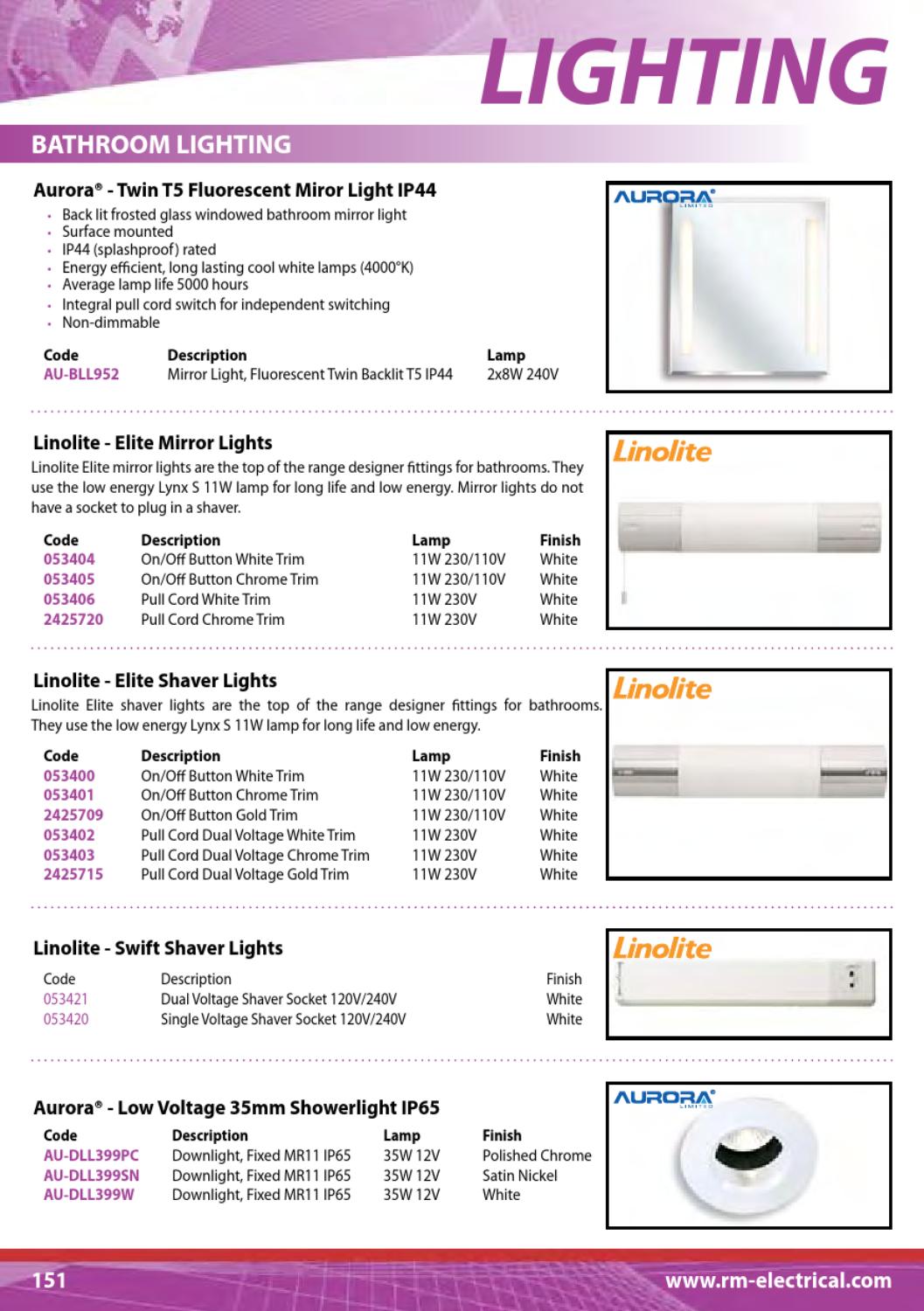 R&M Lighting Fittings Catalogue by David Bell Issuu