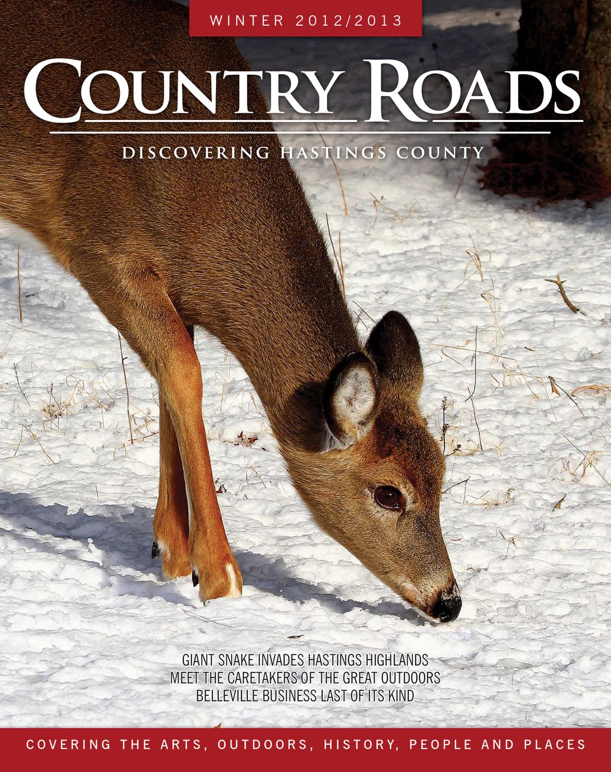 Country Roads Winter 2012 by tikit visuals - Issuu
