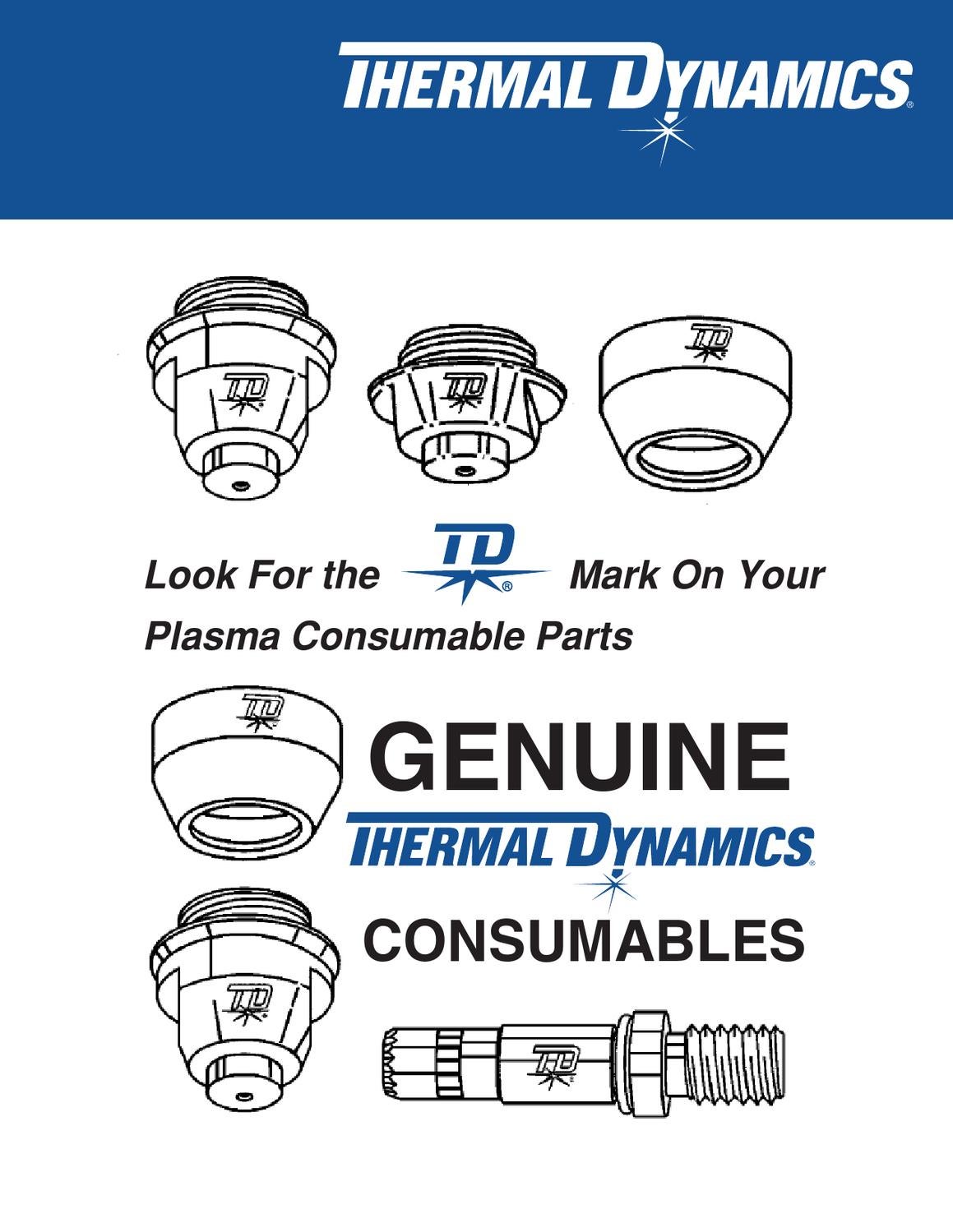 Thermal Dynamics Plasma Consumables by Rapid Welding Issuu