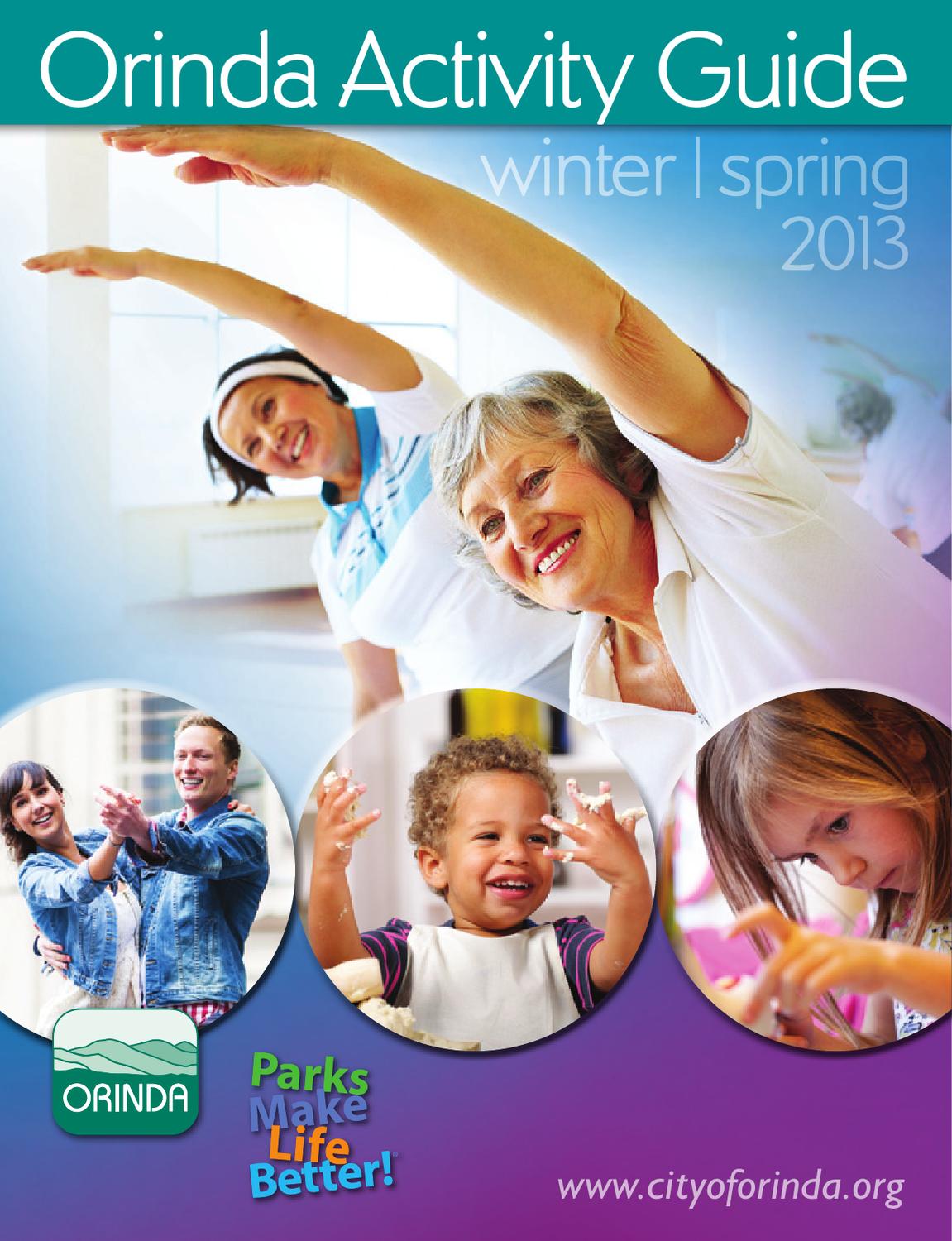 Orinda Winter/Spring Activity Guide by City of Orinda - Issuu