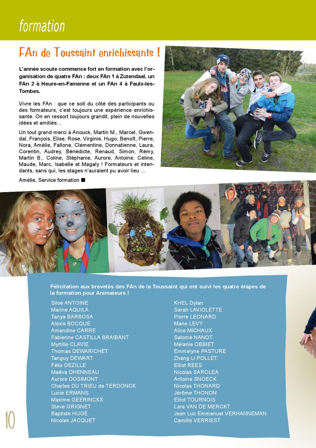 Le Mag 49 by Scouts et Guides Pluralistes de Belgique ASBL - Issuu