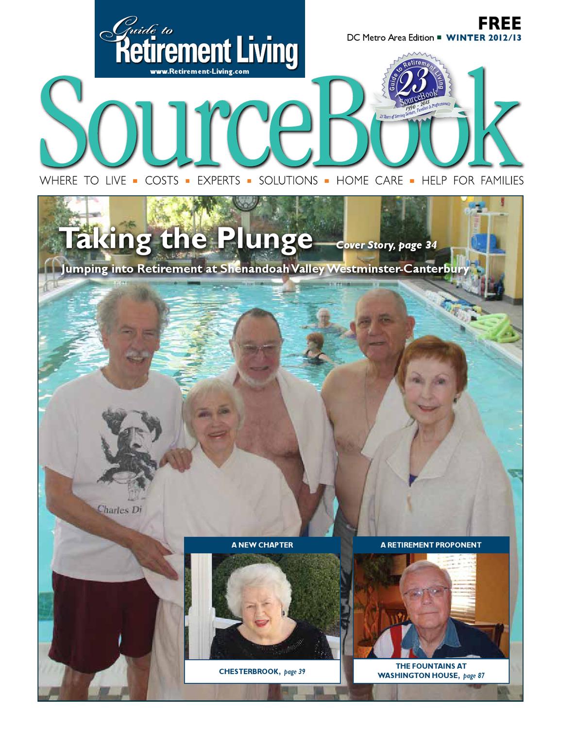 cascadia senior living and development on Guide To Retirement Living Sourcebook Dc Winter 12 13 By Sourcebook Issuu
