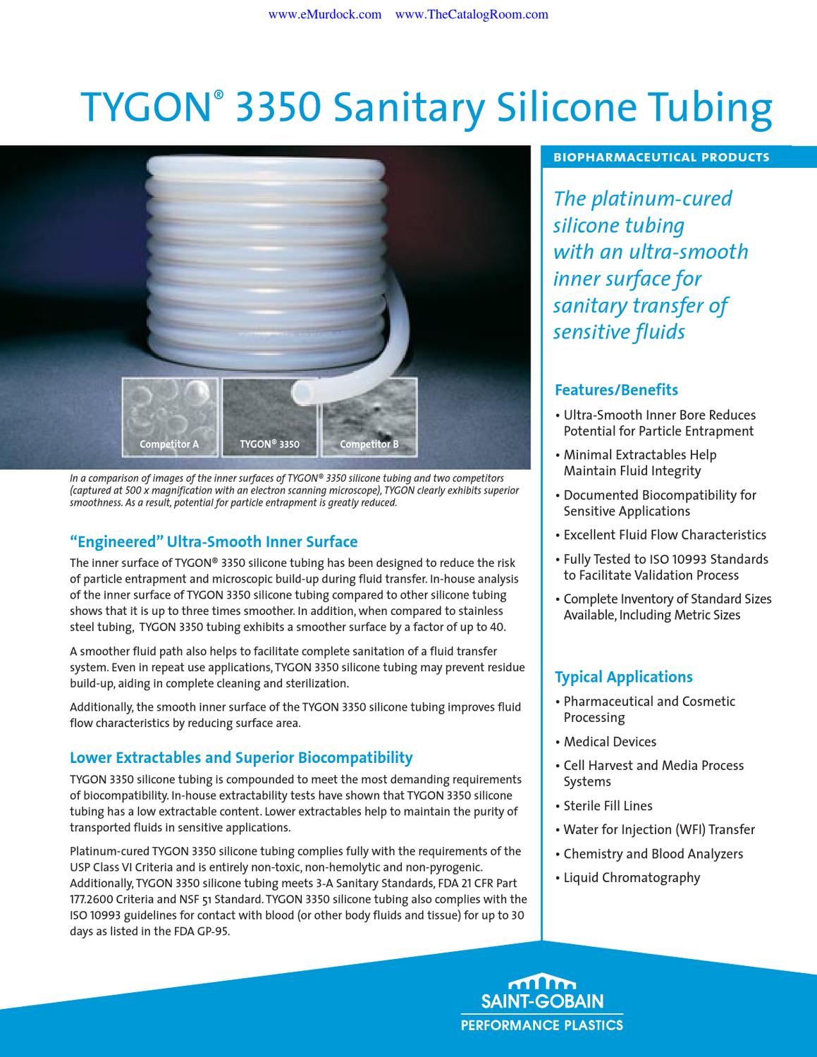 Saint Gobain Tygon Complete Catalog by Murdock Industrial Issuu