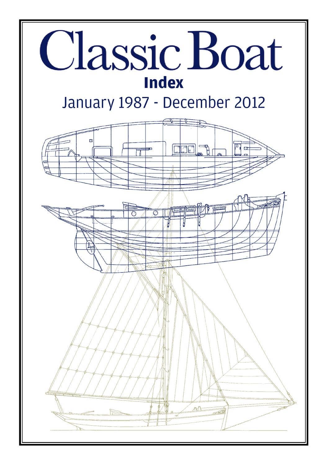 Classic Boat Index 1987 - 2012 by The Chelsea Magazine Company - Issuu