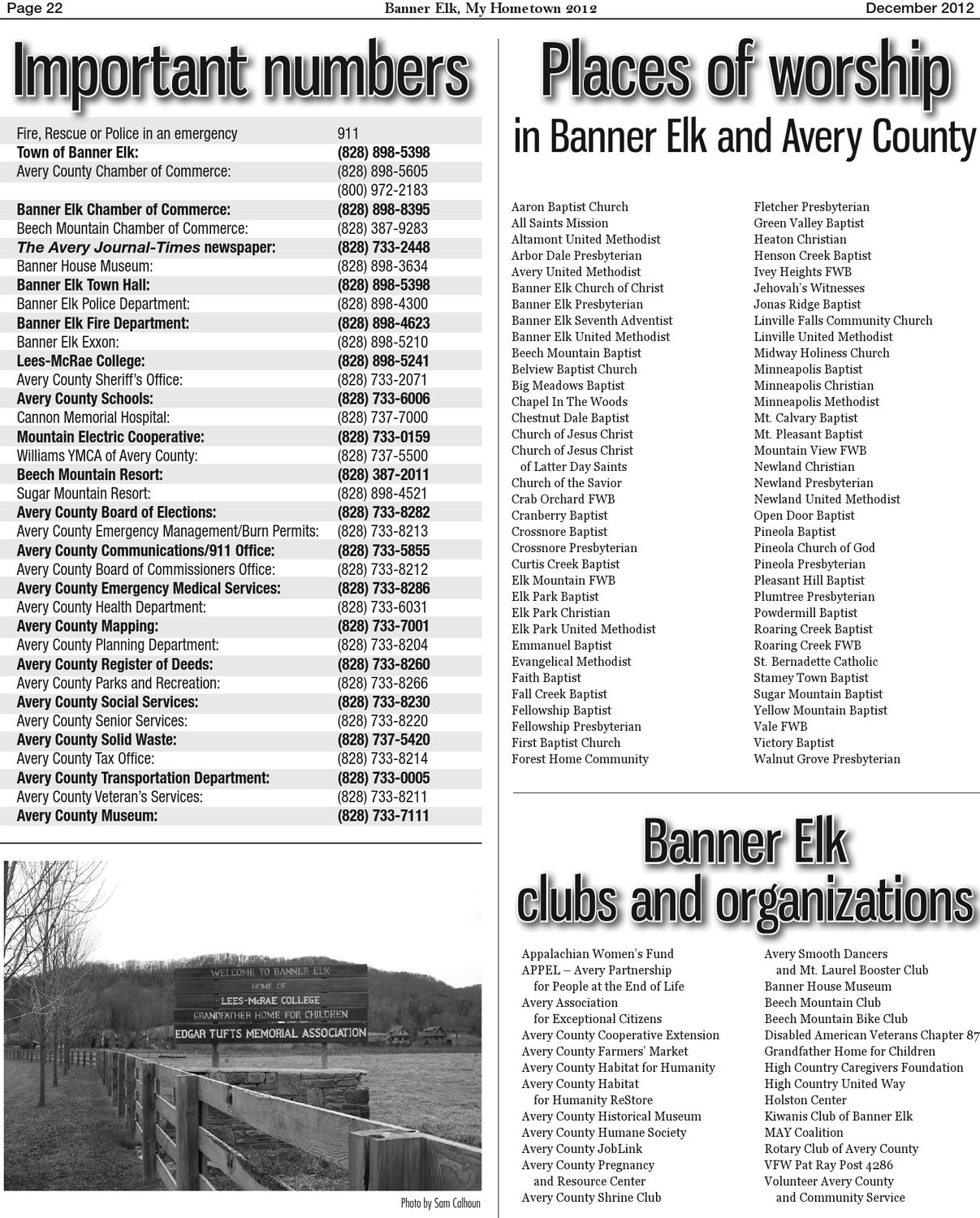Banner Elk My Hometown By Mountain Times Publications Issuu