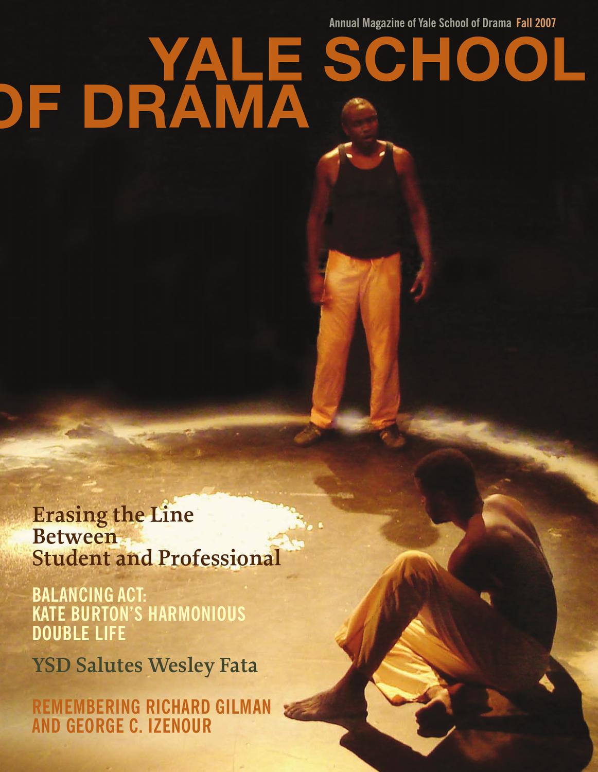 1162px x 1500px - YSD Annual Magazine 2007 by David Geffen School of Drama at Yale | Yale  Repertory Theatre - Issuu