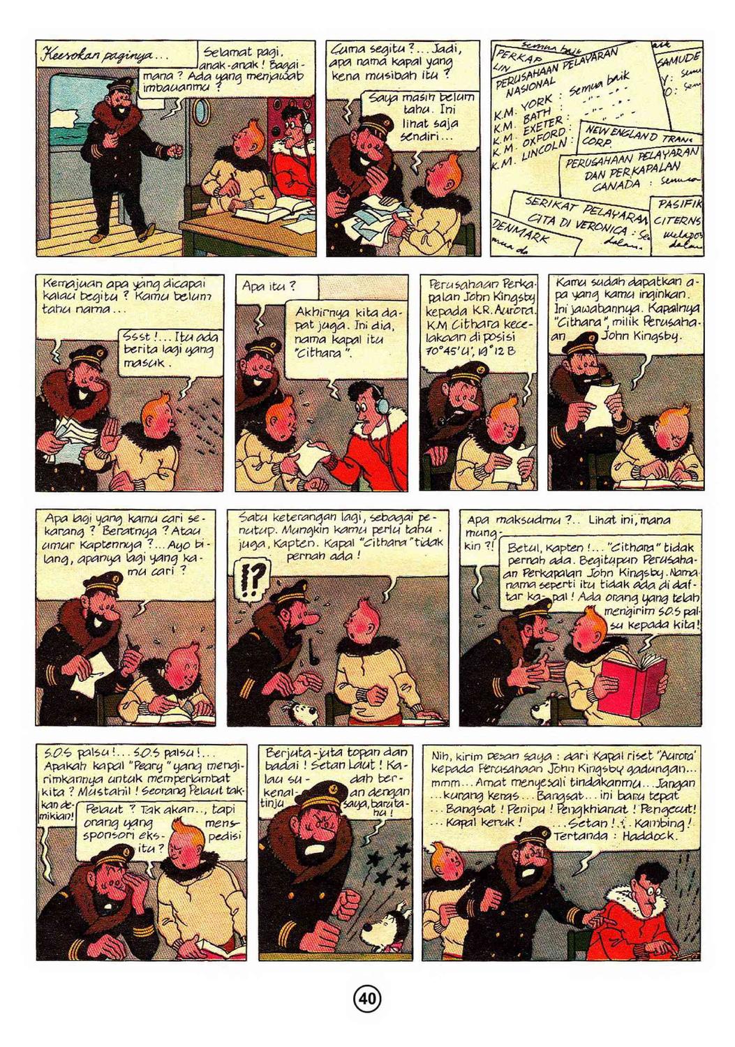 Kisah Petualangan Tintin : Bintang Jatuh | Vebuka.com