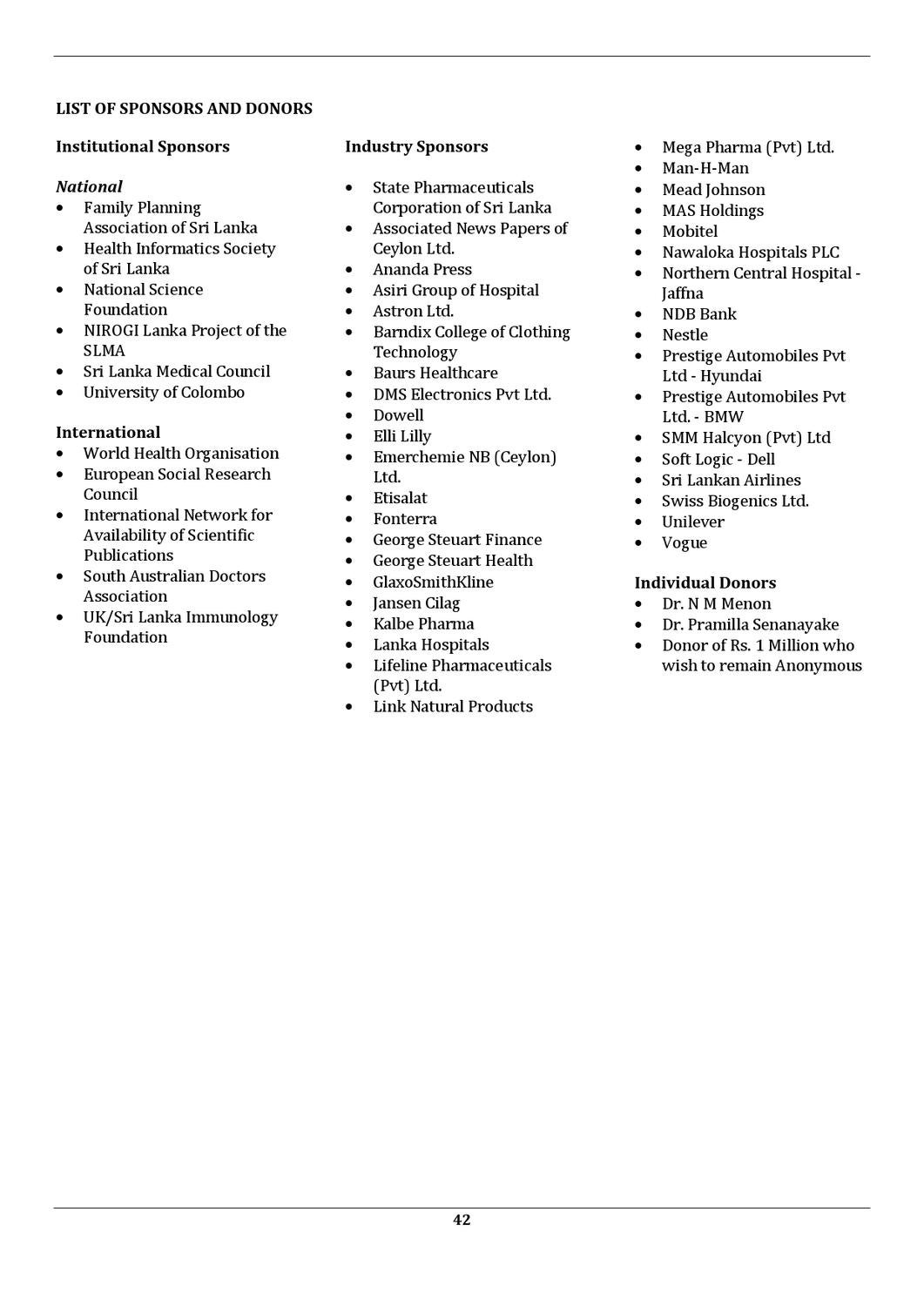 Sri Lanka Medical AssociationAnnual Report 2012 by Sri Lanka Medical