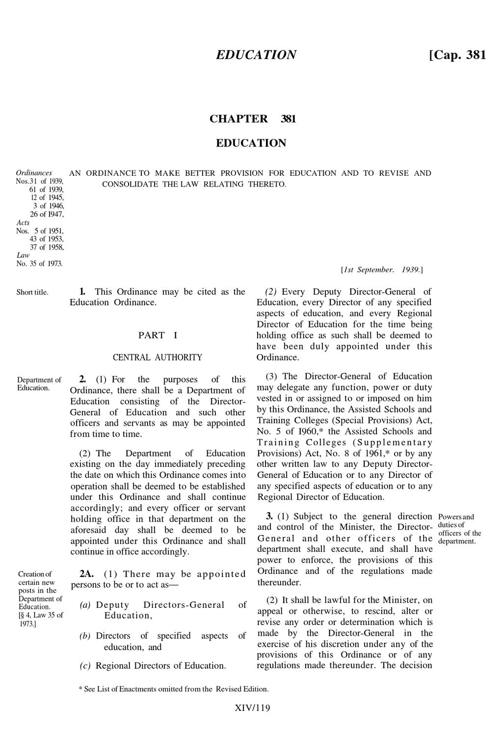 Education ordinance No. 31 of 1939 Sri Lanka by Liberal Party Sri Lanka Issuu