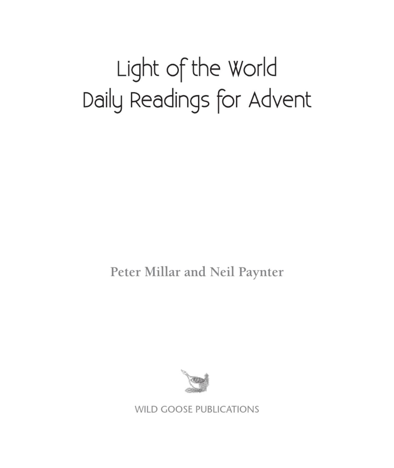 Light of the World by Iona Books1 Issuu