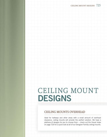 Pinhook Branding LLC 灯饰目录 · Quorum 灯饰 册 2013 吸顶灯 Mounts 第 3 页