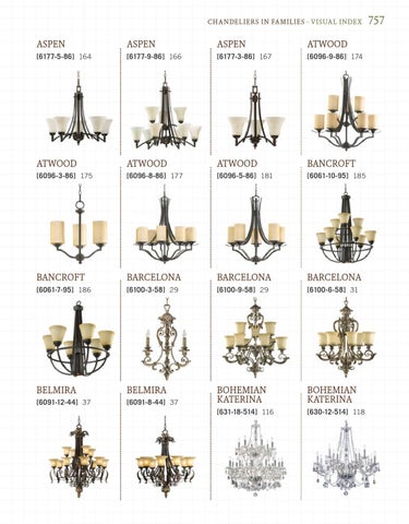 Pinhook Branding LLC 灯饰目录 · Quorum 灯饰 册 2013 Chandeliers 第 13 页