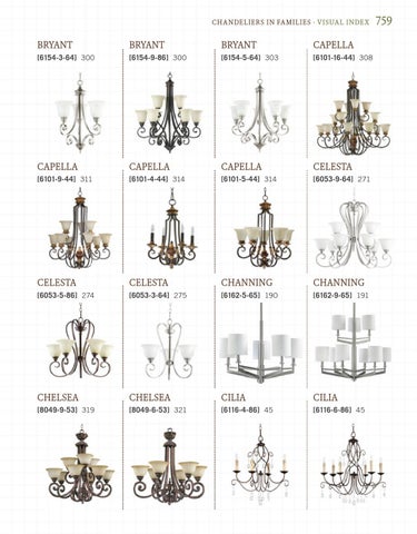 Pinhook Branding LLC 灯饰目录 · Quorum 灯饰 册 2013 Chandeliers 第 15 页