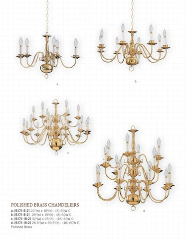 Pinhook Branding LLC 灯饰目录 · Quorum 灯饰 册 2013 Chandeliers 第 4 页