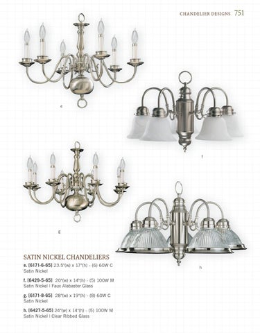 Pinhook Branding LLC 灯饰目录 · Quorum 灯饰 册 2013 Chandeliers 第 7 页