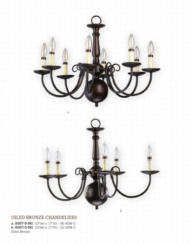 Pinhook Branding LLC 灯饰目录 · Quorum 灯饰 册 2013 Chandeliers 第 8 页