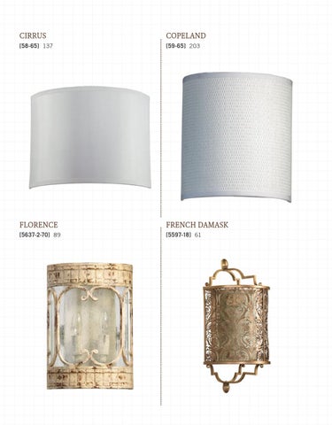 Pinhook Branding LLC 灯饰目录 · Quorum 灯饰 册 2013 Wall Sconces 第 12 页