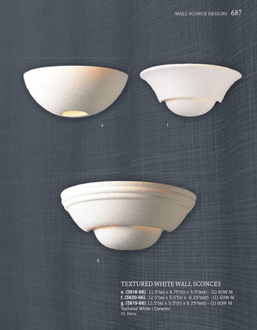 Pinhook Branding LLC 灯饰目录 · Quorum 灯饰 册 2013 Wall Sconces 第 5 页