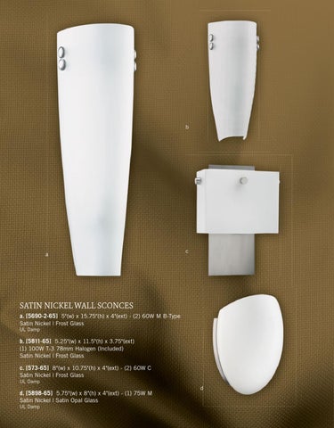 Pinhook Branding LLC 灯饰目录 · Quorum 灯饰 册 2013 Wall Sconces 第 6 页