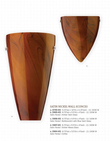 Pinhook Branding LLC 灯饰目录 · Quorum 灯饰 册 2013 Wall Sconces 第 8 页